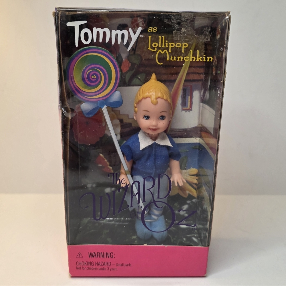 Wizard Of Oz x Mattel Barbie Kelly Munchkin Collection 1999 Dolls Set Of 3 - Picture 2 of 14